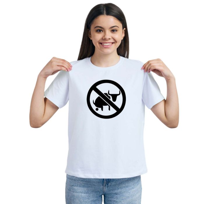 Camiseta Proibido Boi Cagão Estampa Personalizada