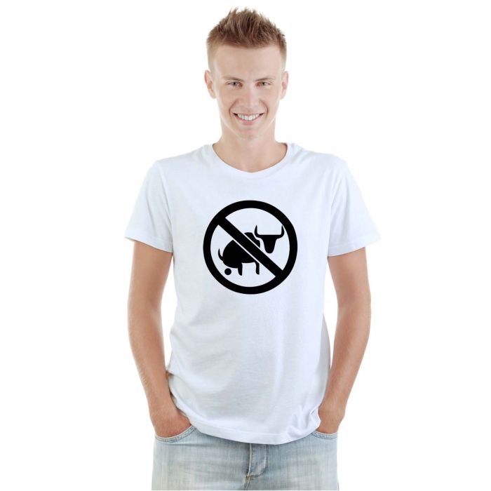 Camiseta Proibido Boi Cagão Estampa Personalizada