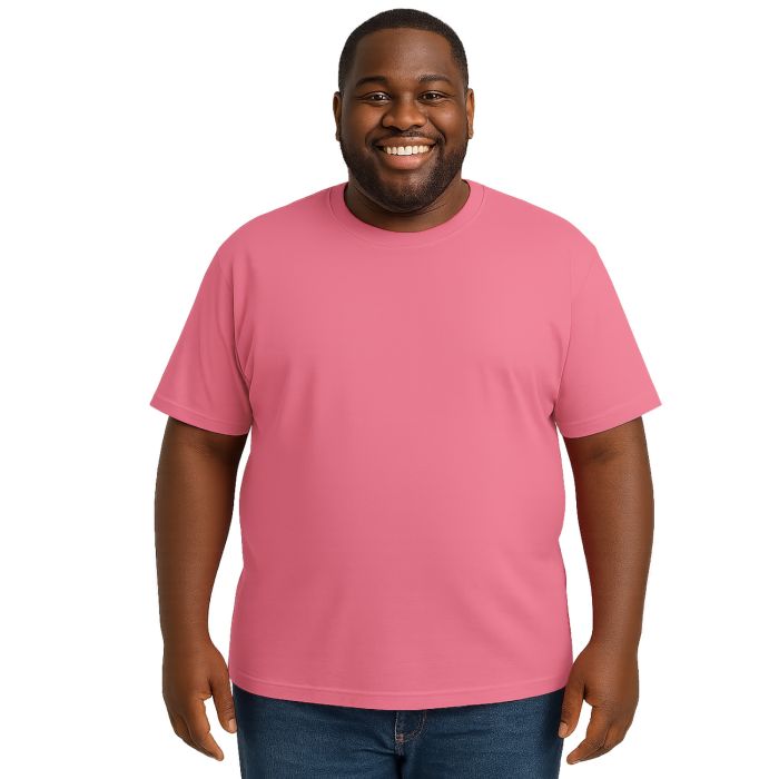 Camiseta Básica Lisa Poliéster Malha Confort Premium