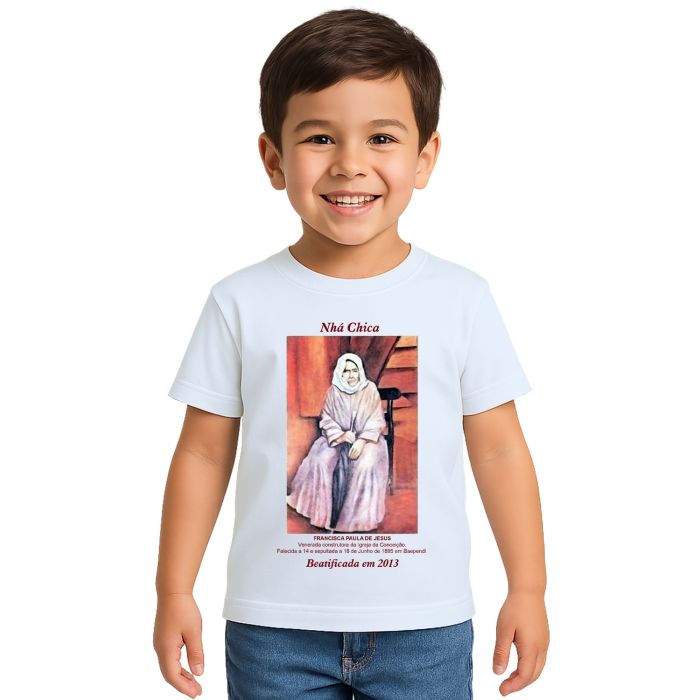 Camiseta Nhá Chica Beatificada 2013 Estampa Personalizada