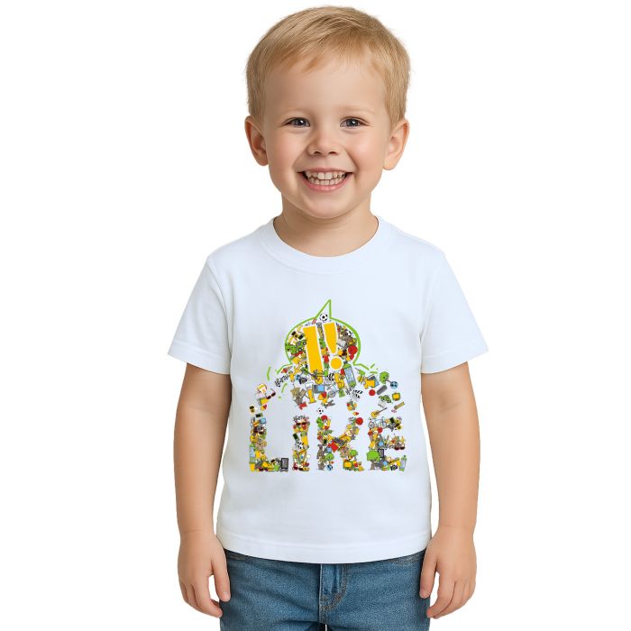 Camiseta Like Curtindo A Vida Estampa Personalizada