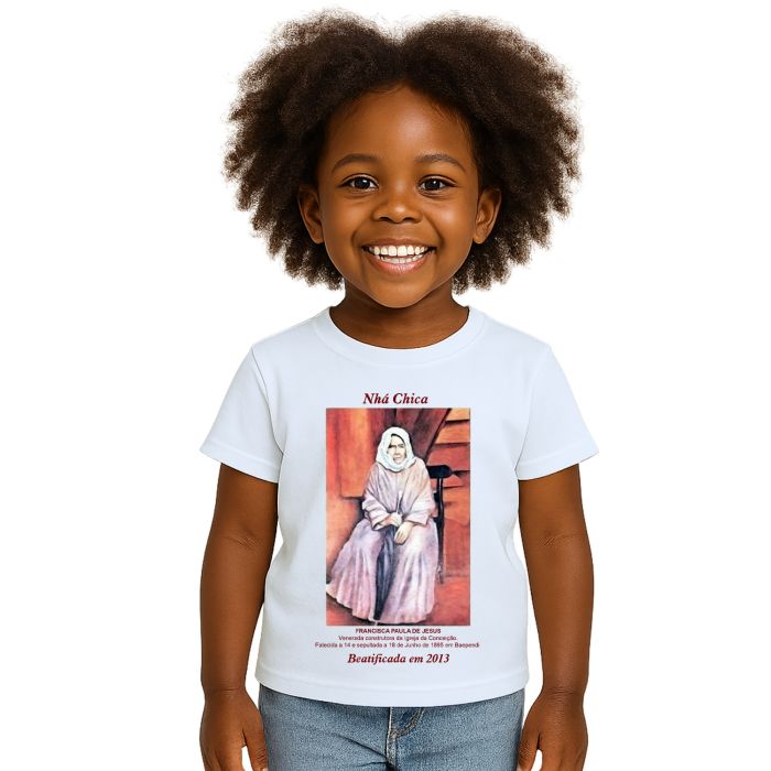 Camiseta Nhá Chica Beatificada 2013 Estampa Personalizada