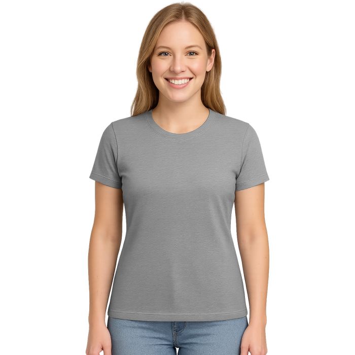 Camiseta Básica Lisa Poliéster Malha Confort Premium
