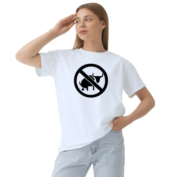 Camiseta Proibido Boi Cagão Estampa Personalizada