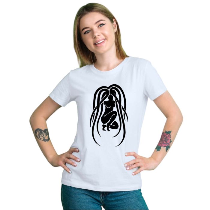 Camiseta Signo Virgem Tribal Astrologia Personalizada