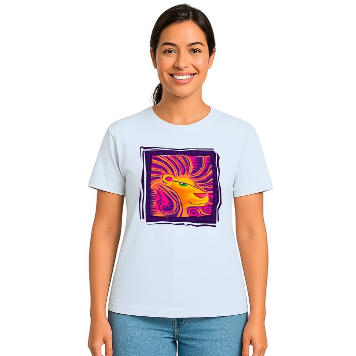Camiseta Signo Leão Zodíaco Astrologia Personalizada