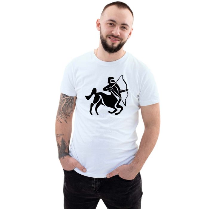Camiseta Signo Sagitário Tribal Astrologia Personalizada