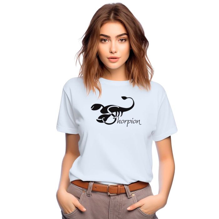 Camiseta Signo Escorpião Tribal Astrologia Personalizada