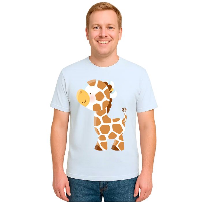 Camiseta Girafa Mini Girafinha Estampa Personalizada