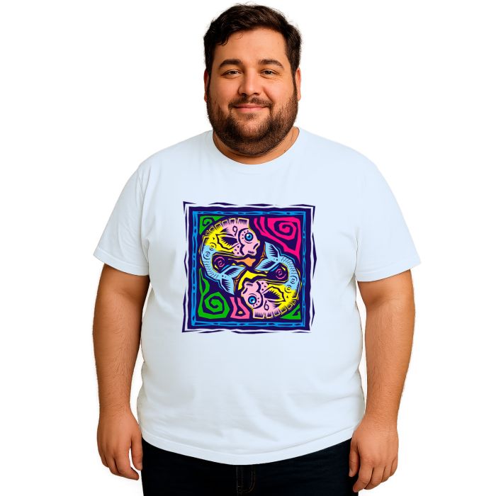 Camiseta Signo Peixes Zodíaco Astrologia Personalizada