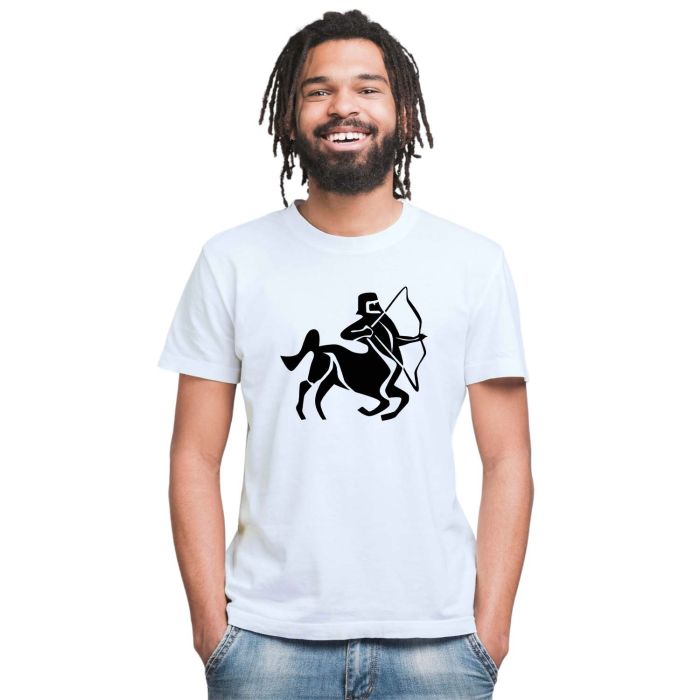 Camiseta Signo Sagitário Tribal Astrologia Personalizada