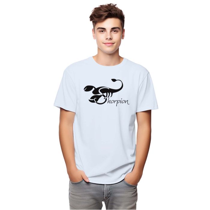 Camiseta Signo Escorpião Tribal Astrologia Personalizada