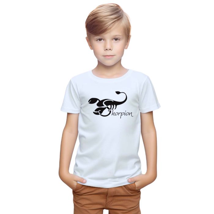 Camiseta Signo Escorpião Tribal Astrologia Personalizada