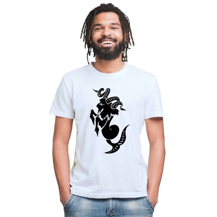 Camiseta Signo Capricórnio Tribal Astrologia Personalizada