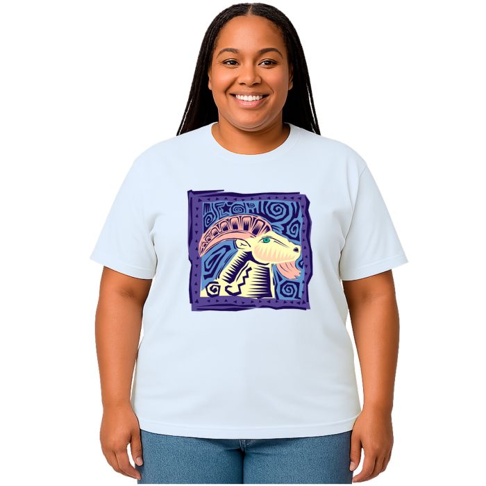 Camiseta Signo Capricórnio Zodíaco Estampa Personalizada