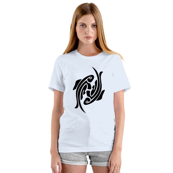 Camiseta Signo Peixes Tribal Astrologia Personalizada
