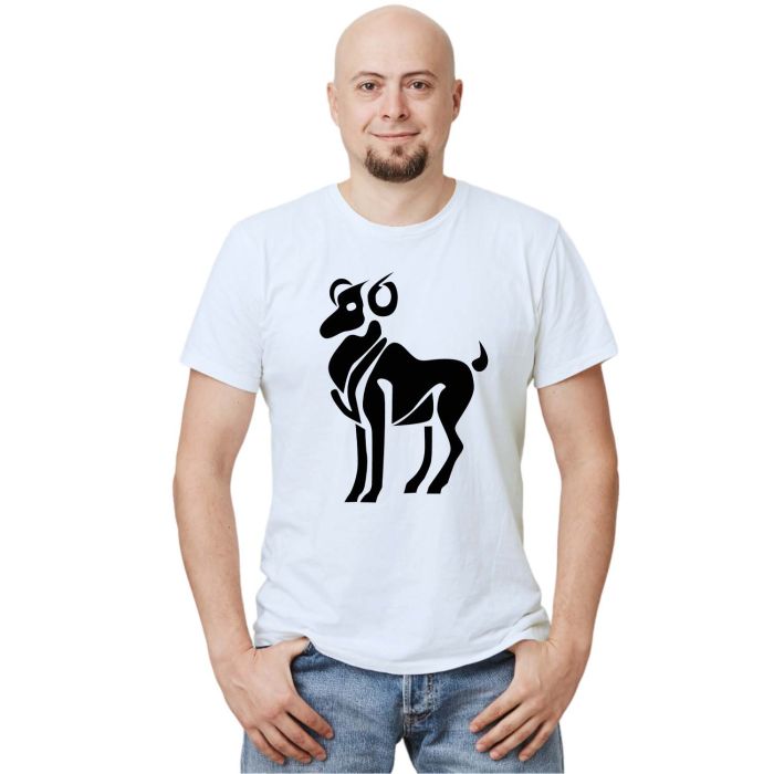 Camiseta Signo Áries Tribal Animal Estampa Personalizada
