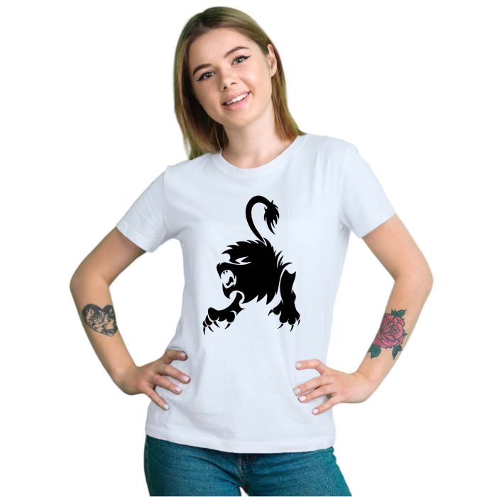 Camiseta Signo Leão Tribal Zodíaco Astrologia Personalizada