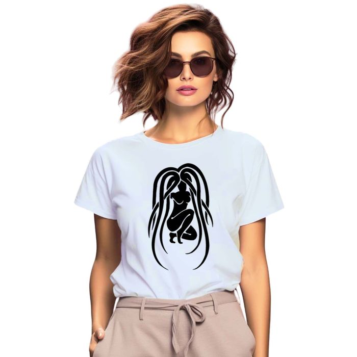 Camiseta Signo Virgem Tribal Astrologia Personalizada