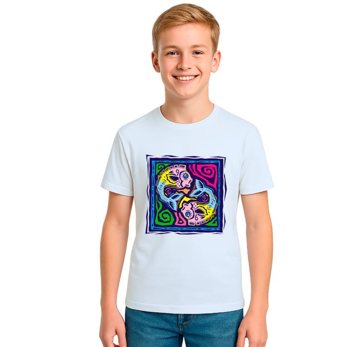 Camiseta Signo Peixes Zodíaco Astrologia Personalizada