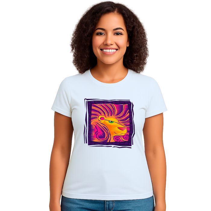 Camiseta Signo Leão Zodíaco Astrologia Personalizada