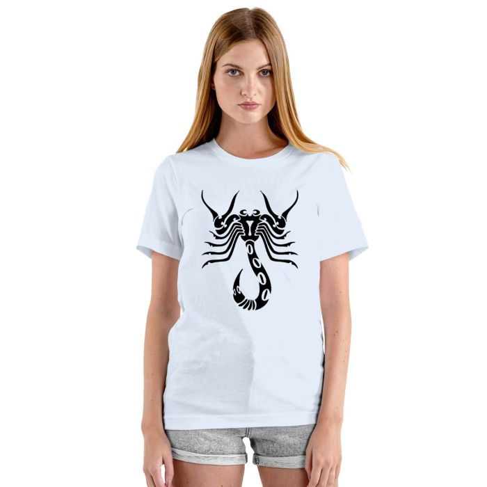 Camiseta Signo Escorpião Tribal Zodíaco Personalizada