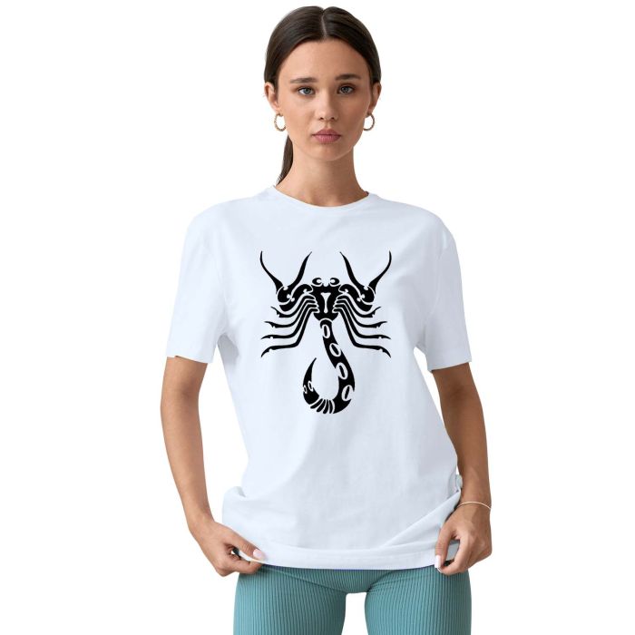 Camiseta Signo Escorpião Tribal Zodíaco Personalizada