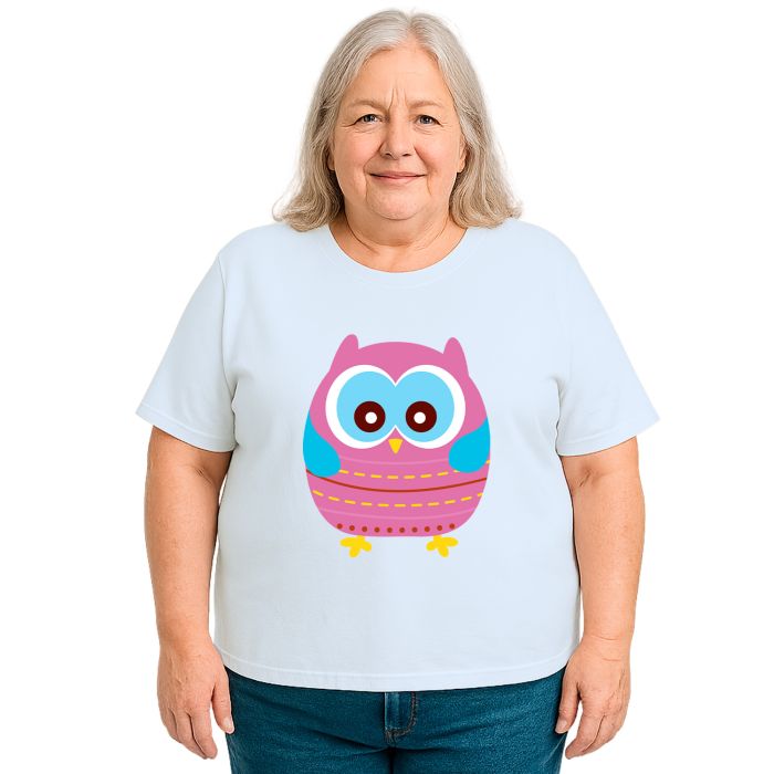 Camiseta Coruja Corujinha Estampa Personalizada