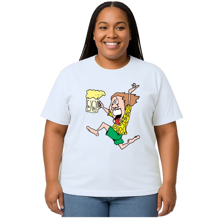 Camiseta Louco Por Cerveja Estampa Personalizada