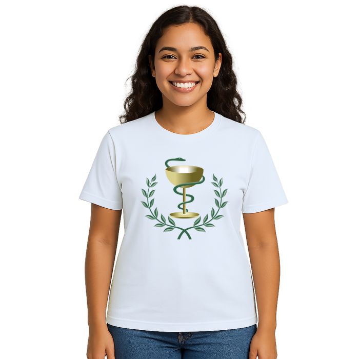 Camiseta Símbolo Farmácia Universitária Personalizada