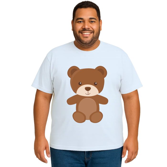 Camiseta Ursinho Ursolino Estampa Personalizada