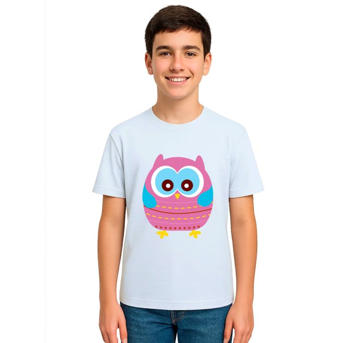 Camiseta Coruja Corujinha Estampa Personalizada