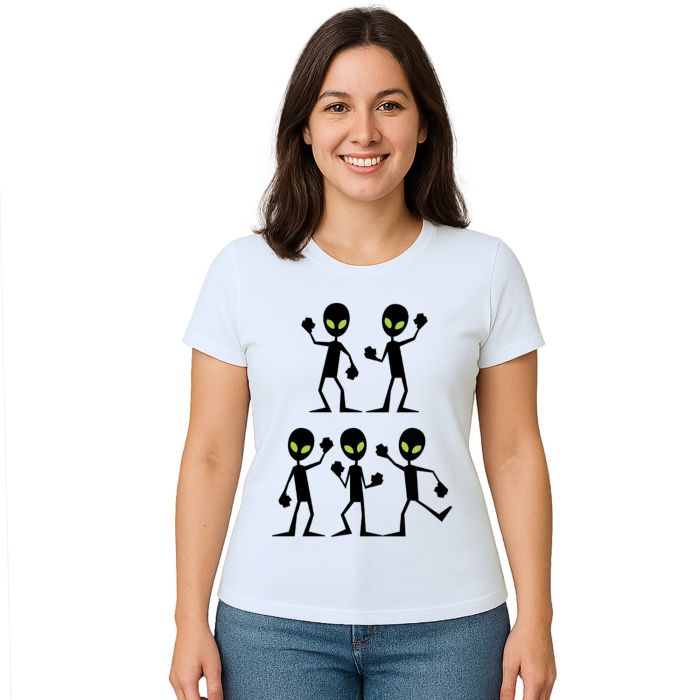 Camiseta Et Dançando Extraterrestre Alienígena Personalizada