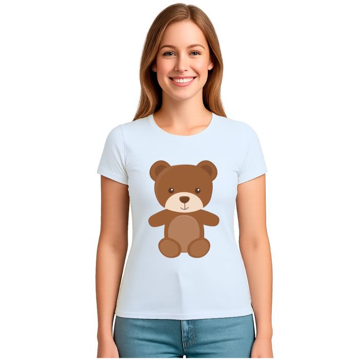 Camiseta Ursinho Ursolino Estampa Personalizada