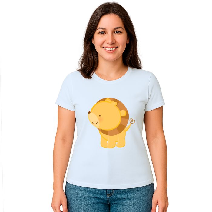 Camiseta Mini Leão King Lion Estampa Personalizada