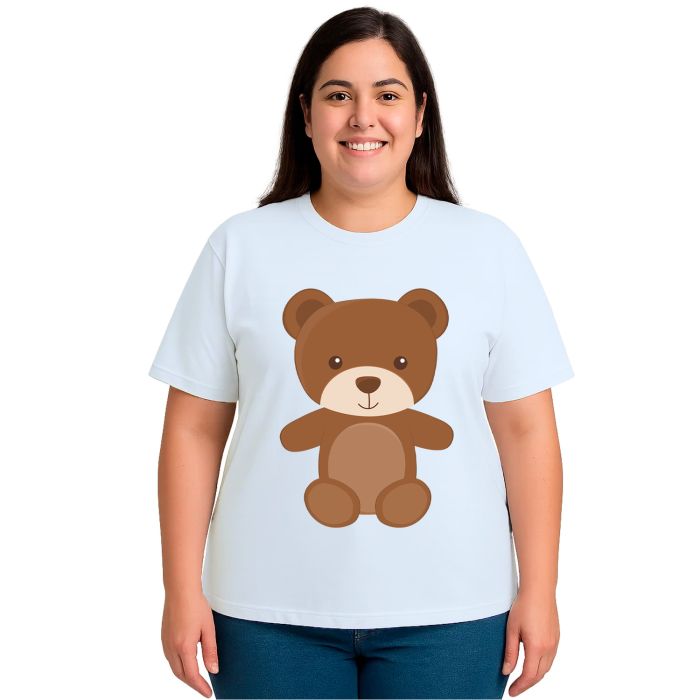 Camiseta Ursinho Ursolino Estampa Personalizada