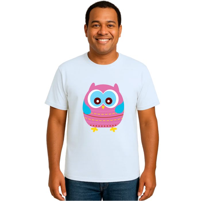 Camiseta Coruja Corujinha Estampa Personalizada