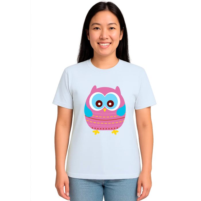 Camiseta Coruja Corujinha Estampa Personalizada