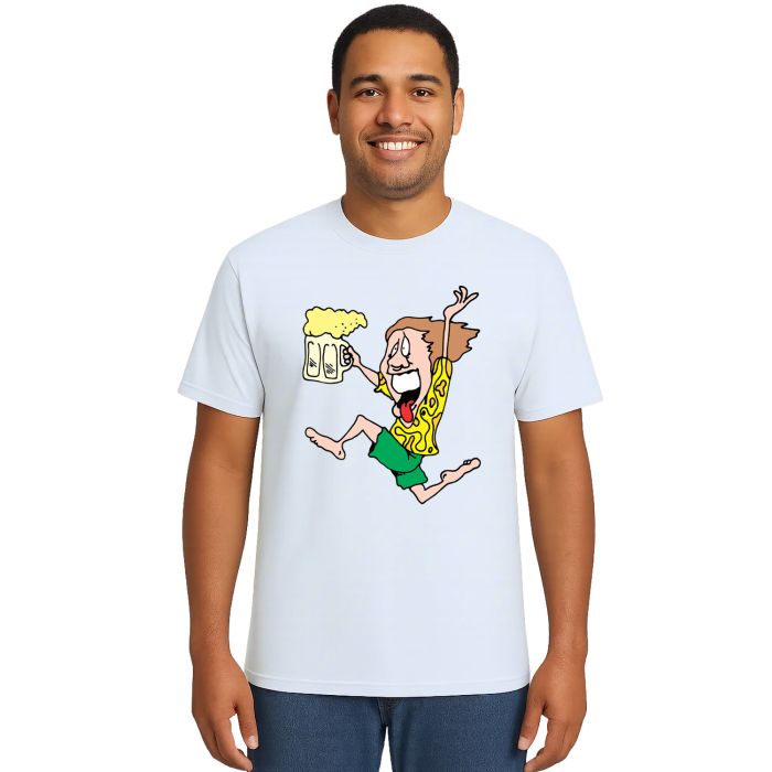 Camiseta Louco Por Cerveja Estampa Personalizada