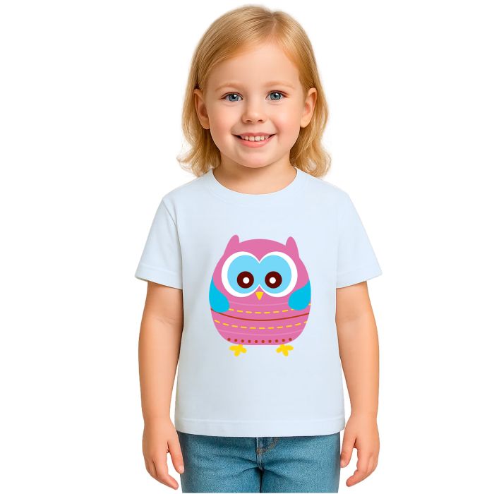 Camiseta Coruja Corujinha Estampa Personalizada