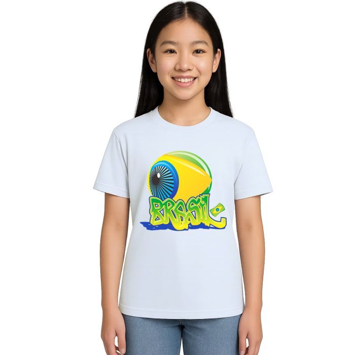 Camiseta Brasil de Olho Futebol Estampa Personalizada