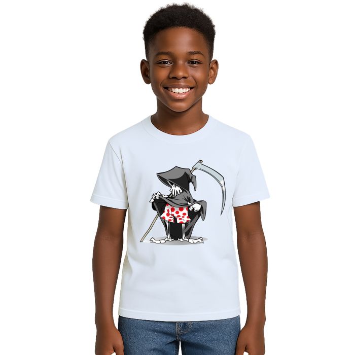 Camiseta A Morte De Cueca Estampa Personalizada