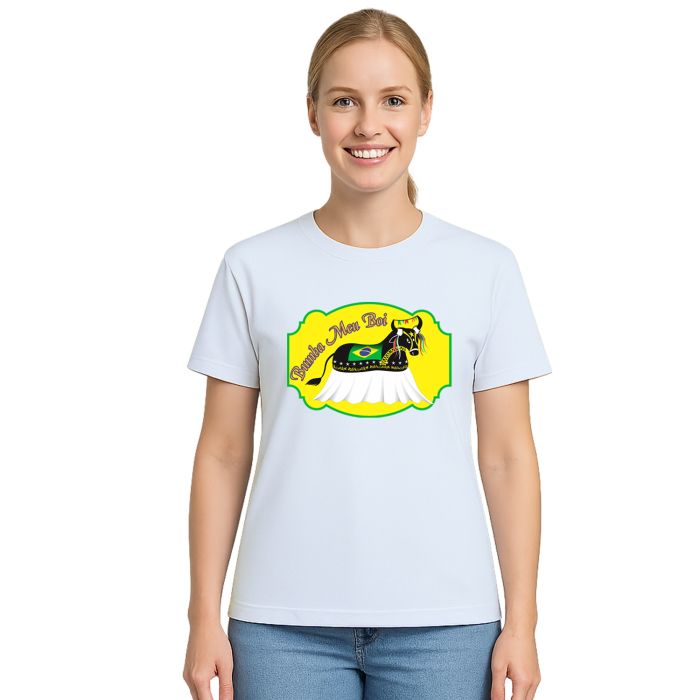 Camiseta Bumba Meu Boi Folclore Estampa Personalizada