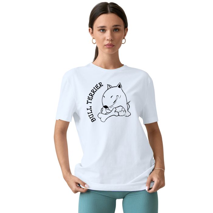 Camiseta Cachorro Bull Terrier Pet Estampa Personalizada