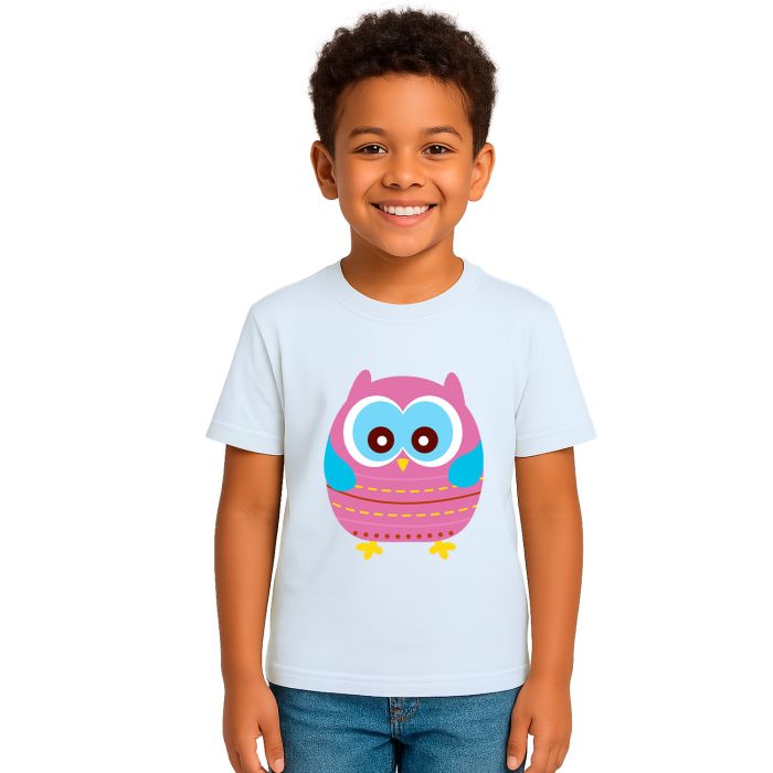 Camiseta Coruja Corujinha Estampa Personalizada