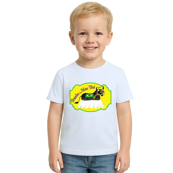Camiseta Bumba Meu Boi Folclore Estampa Personalizada