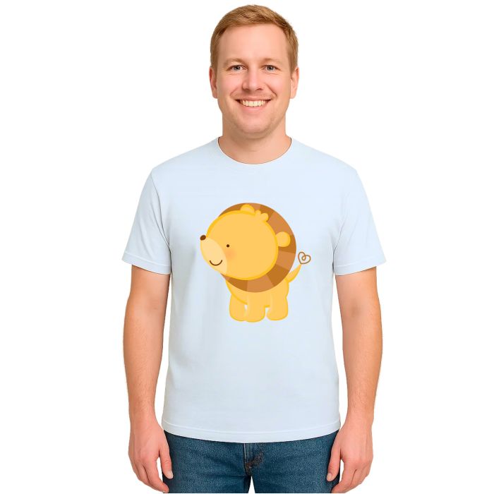 Camiseta Mini Leão King Lion Estampa Personalizada