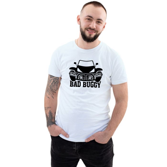 Camiseta Bad Buggy Carro Estampa Personalizada Algodão