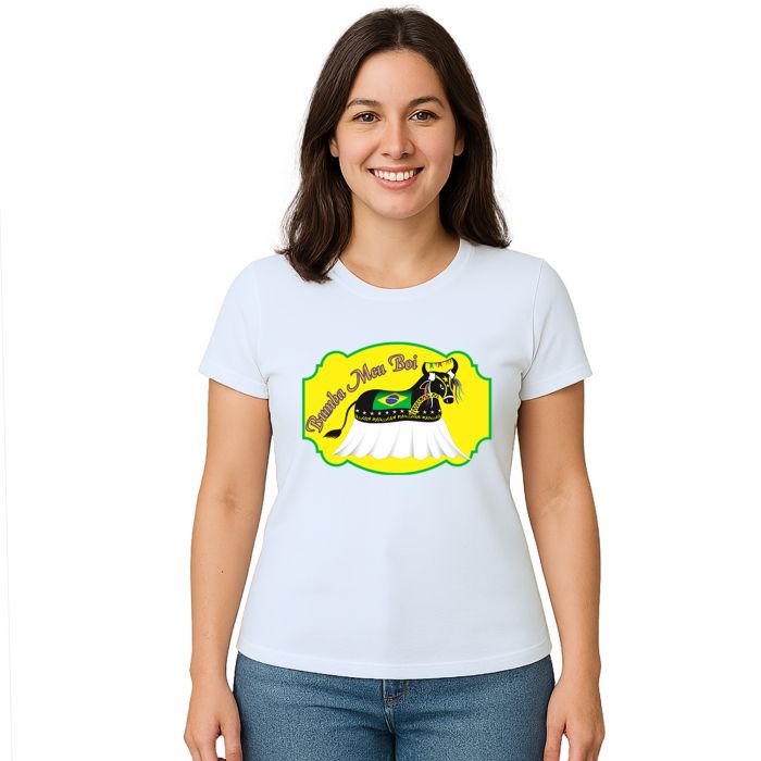 Camiseta Bumba Meu Boi Folclore Estampa Personalizada