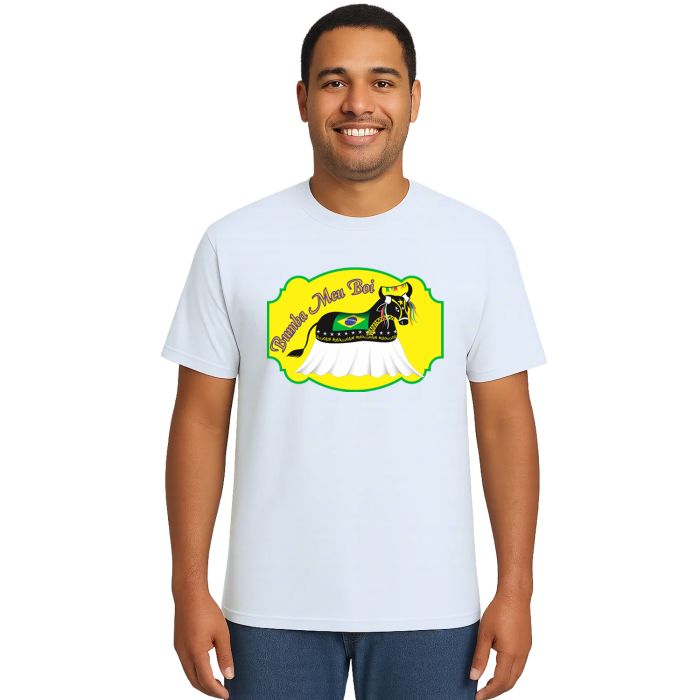 Camiseta Bumba Meu Boi Folclore Estampa Personalizada